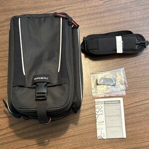 Basil Sport Design Trunk Bike Bag MIK Borsa Bici Classica Black